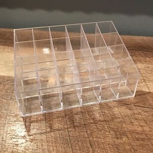 2 ACRYLIC COSMETIC ORGANIZER